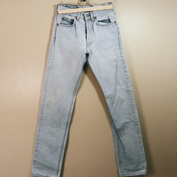 Vintage Levi’s 502/501 perfect light wash! - Picture 6 of 8